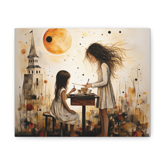 My SIS And I Canvas Wraps