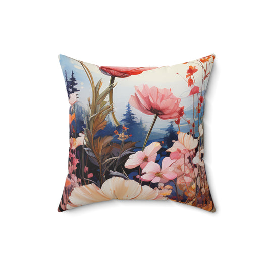 June Emmeline. - Polyester Square Pillow