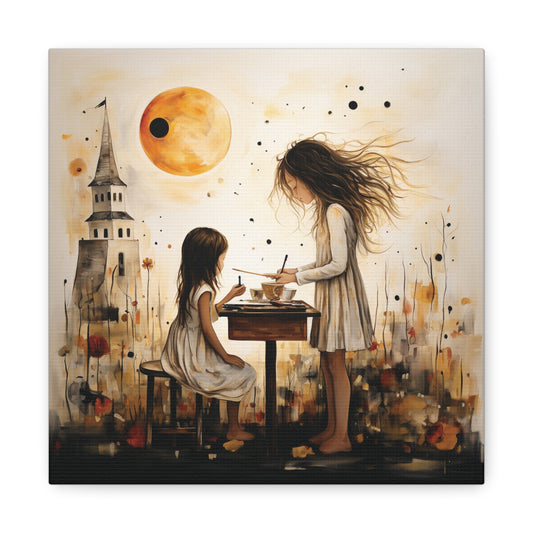 My SIS And I Canvas Wraps