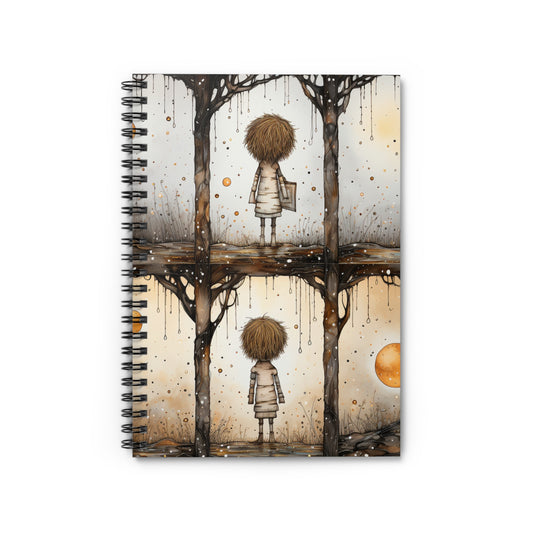 Day And Night Spiral Notebook - Ruled Line