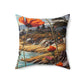 Artemisia Gentileschi - Polyester Square Pillow