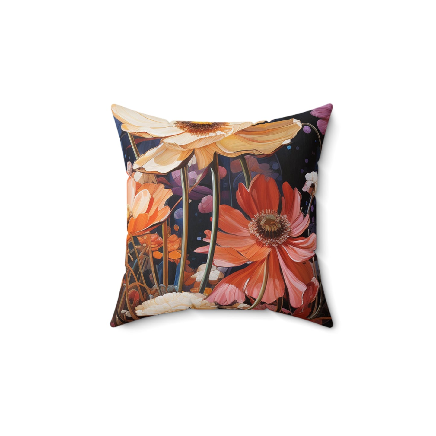 Florence DeCousteaux - Polyester Square Pillow