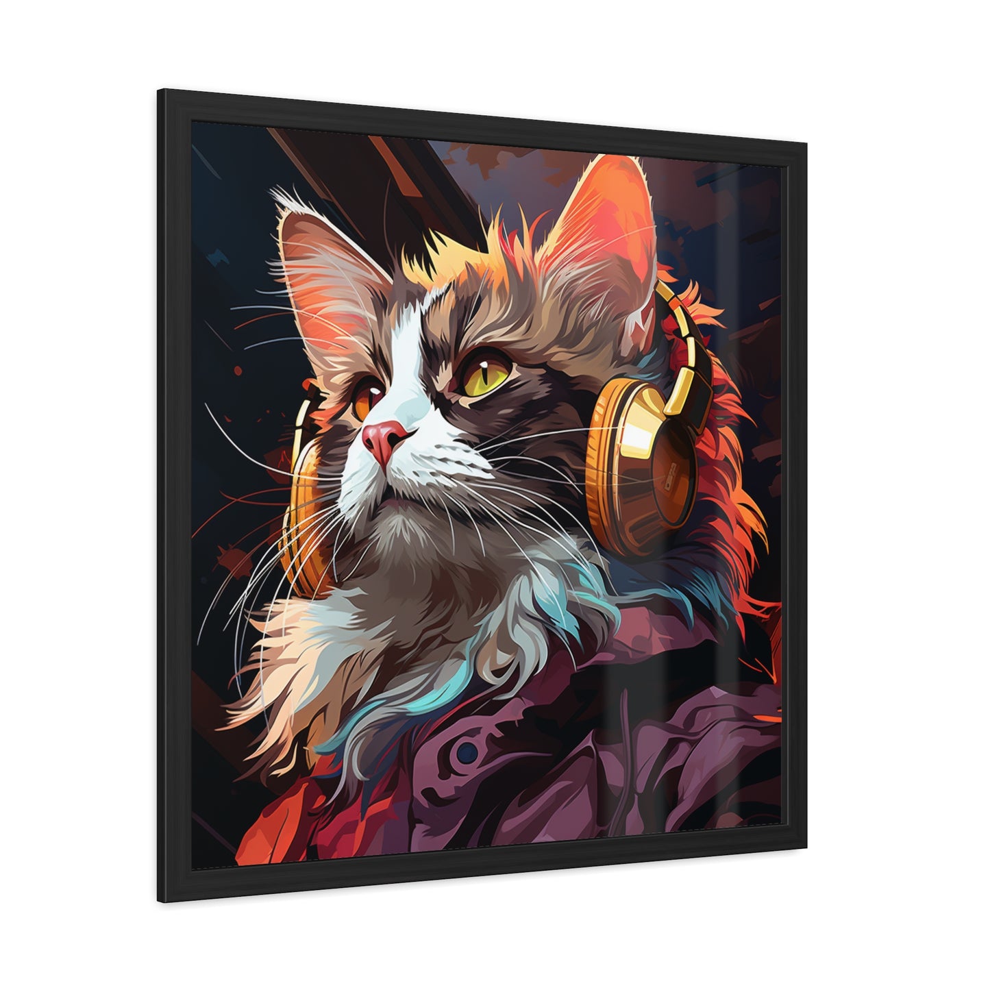 Futuristic Feline Artist: Miles Meowerson