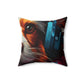 Johannes Van Dyke - Polyester Square Pillow