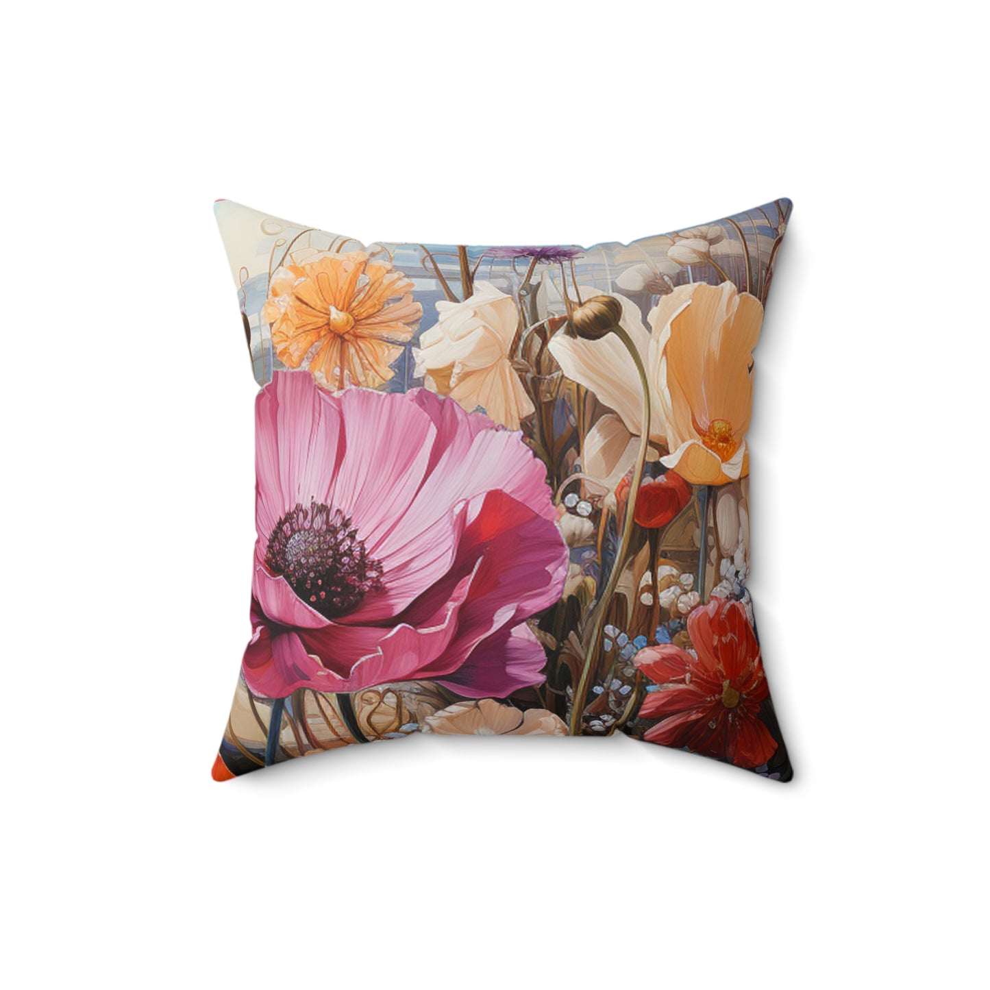 Giovanna da Vinci - Polyester Square Pillow