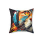 Johannes van der Meer - Polyester Square Pillow