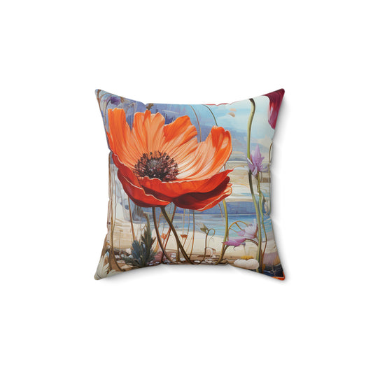 Giovanna da Vinci - Polyester Square Pillow