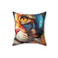 Agnola di Raffaello - Polyester Square Pillow