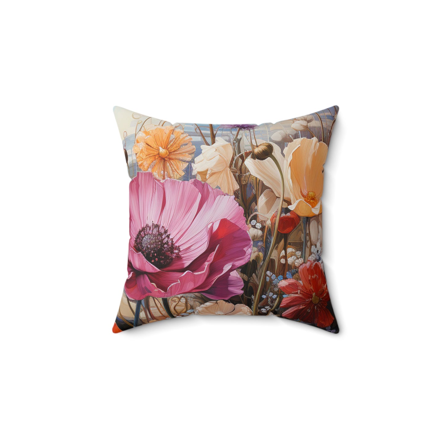 Giovanna da Vinci - Polyester Square Pillow