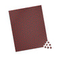 Abstract Red Maze Puzzle — Challenging 110–1,014 Piece Jigsaw