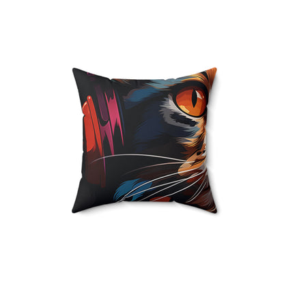 Salvador de la Cruz - Polyester Square Pillow