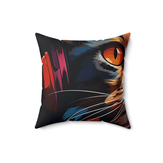 Salvador de la Cruz - Polyester Square Pillow