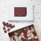 Abstract Red Maze Puzzle — Challenging 110–1,014 Piece Jigsaw