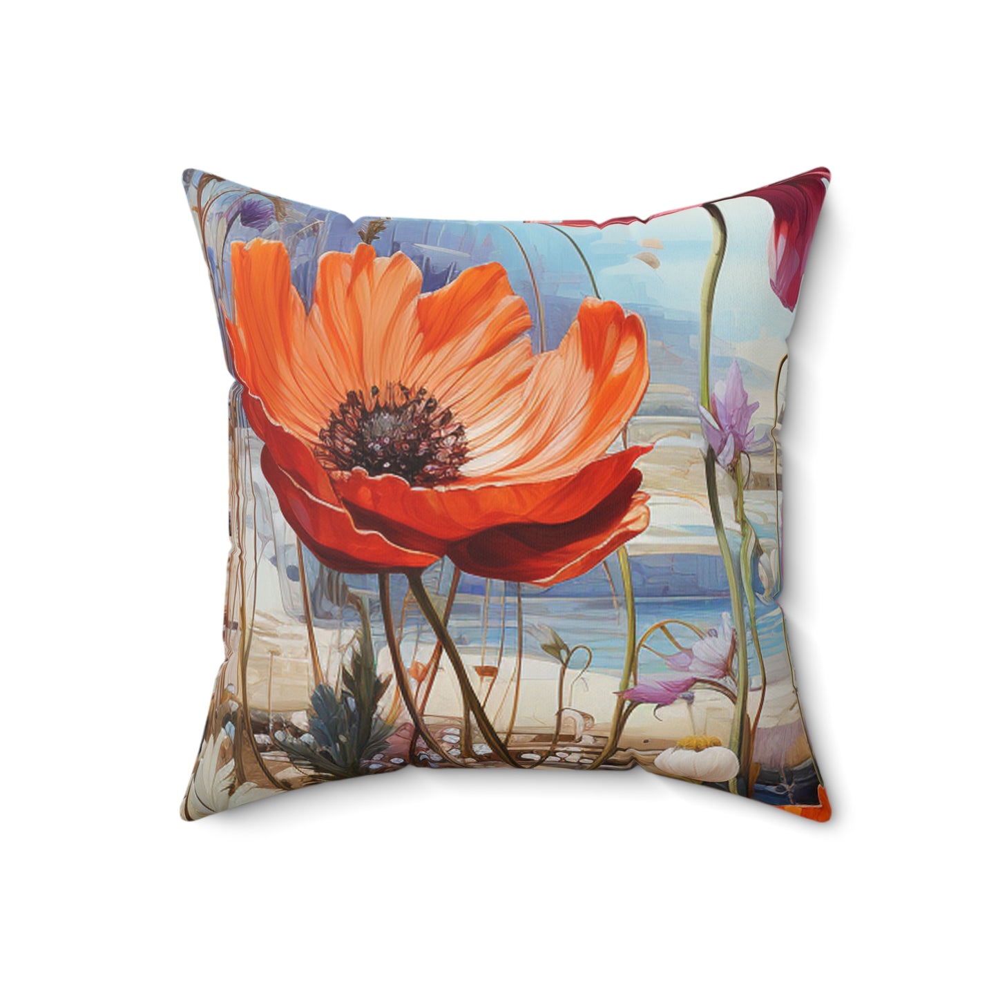 Giovanna da Vinci - Polyester Square Pillow