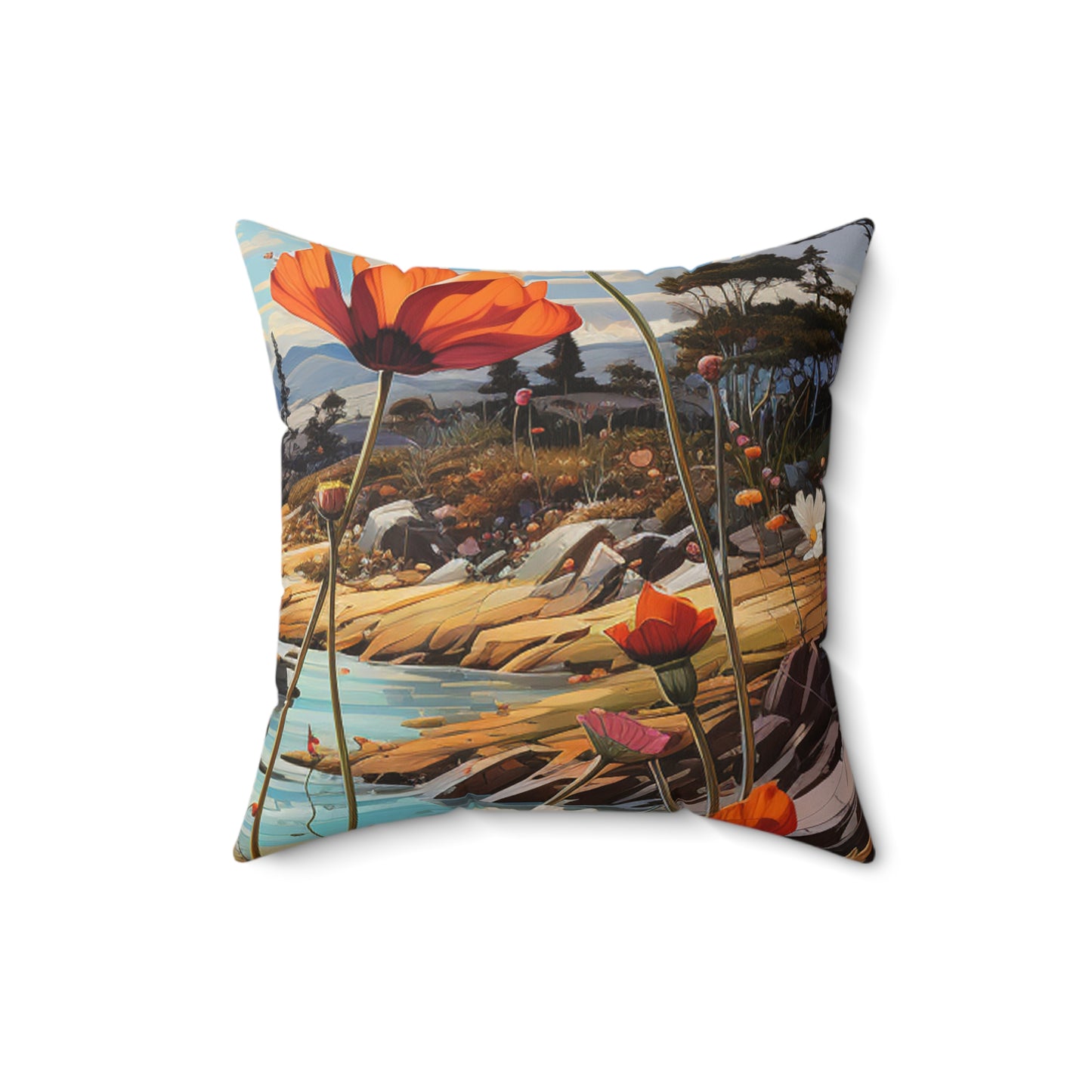 Artemisia Gentileschi - Polyester Square Pillow