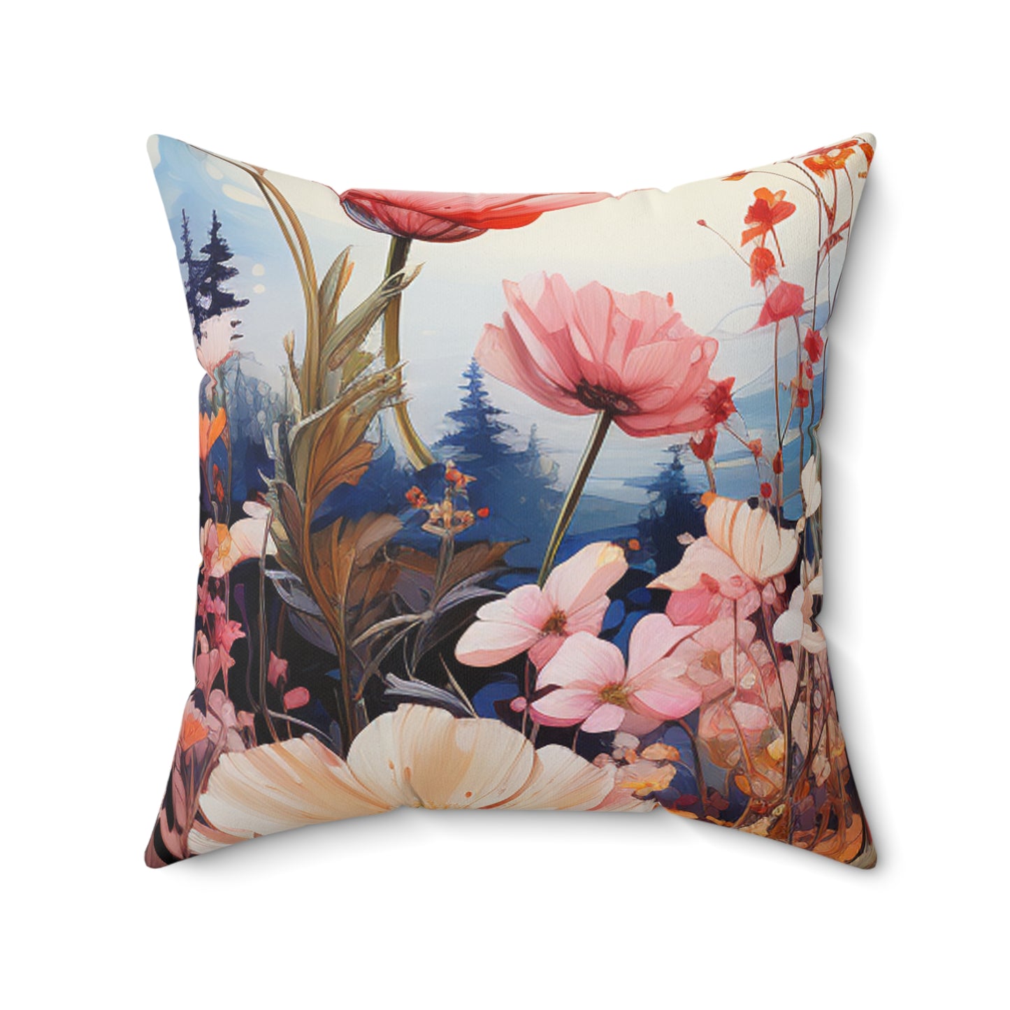 June Emmeline. - Polyester Square Pillow