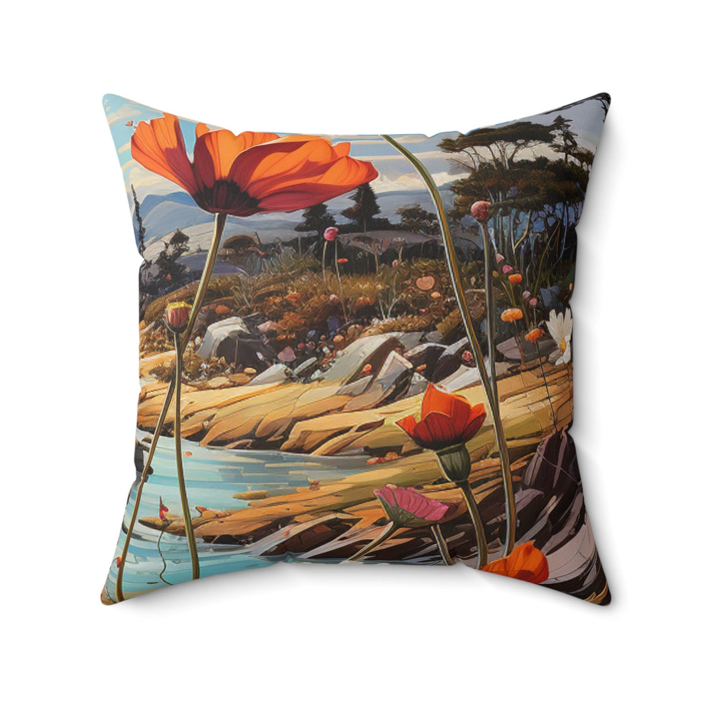 Artemisia Gentileschi - Polyester Square Pillow