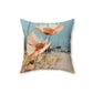 Alice the Cavalier Painter - Polyester Square Pillow