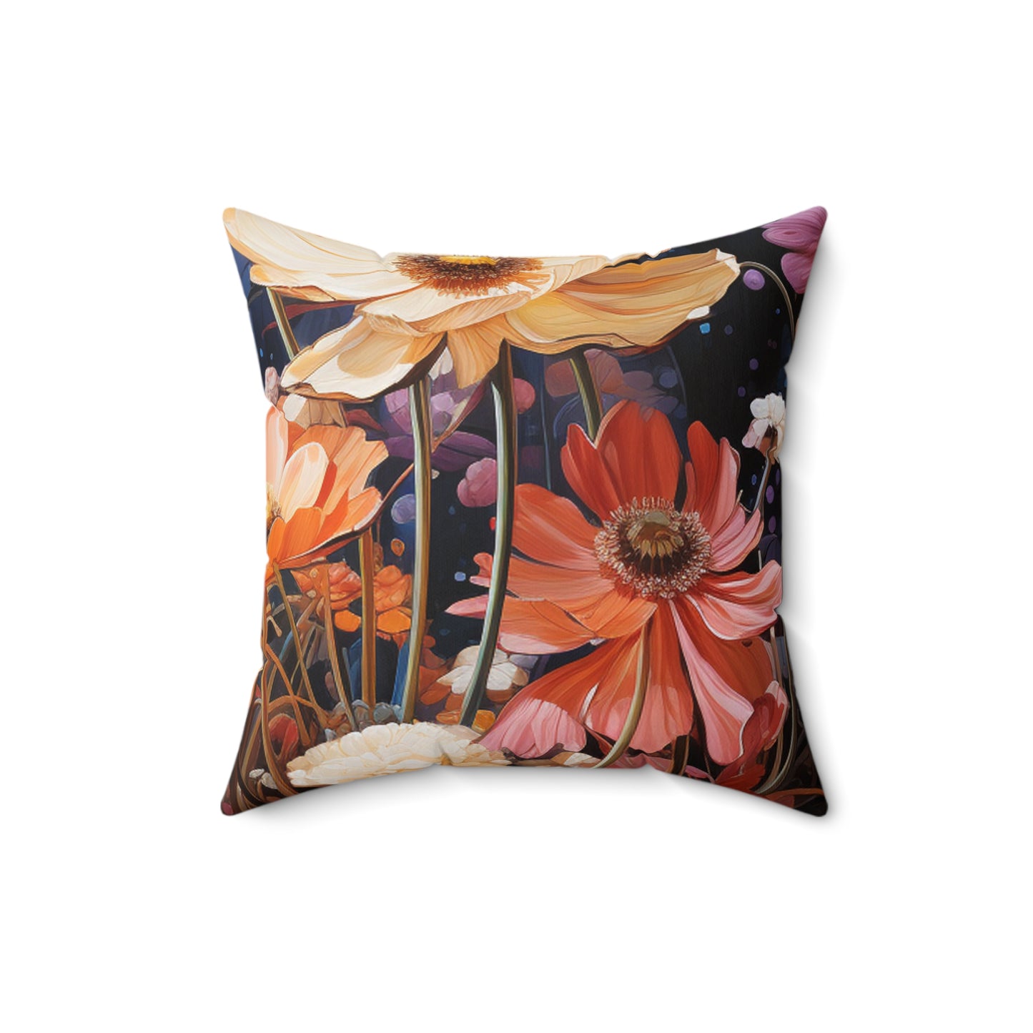 Florence DeCousteaux - Polyester Square Pillow