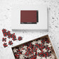 Abstract Red Maze Puzzle — Challenging 110–1,014 Piece Jigsaw