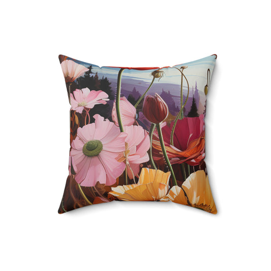 Phillipa de la Garza - Polyester Square Pillow