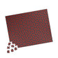 Abstract Red Maze Puzzle — Challenging 110–1,014 Piece Jigsaw